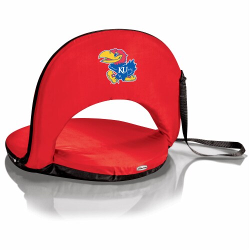 Kansas Jayhawks - Oniva Portable Reclining Seat Perspective: front