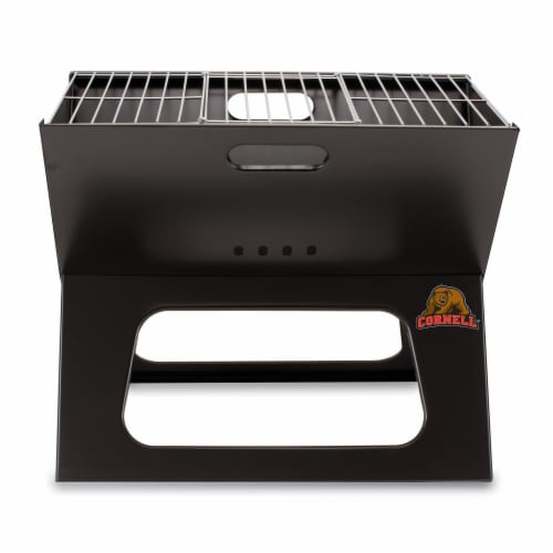 Cornell Big Red - X-Grill Portable Charcoal BBQ Grill Perspective: front