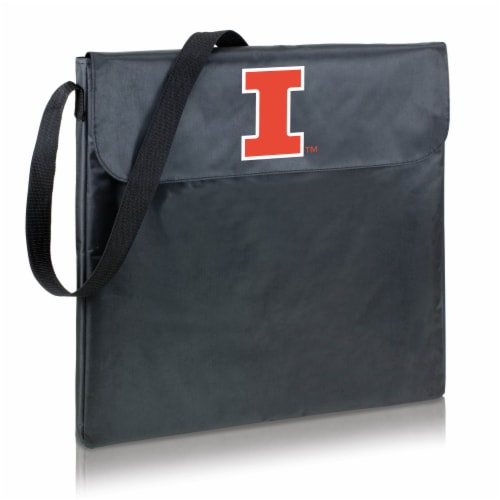 Illinois Fighting Illini - X-Grill Portable Charcoal BBQ Grill Perspective: front