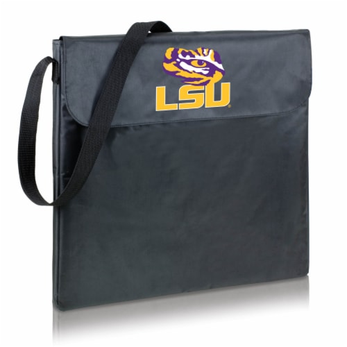 LSU Tigers - X-Grill Portable Charcoal BBQ Grill Perspective: front