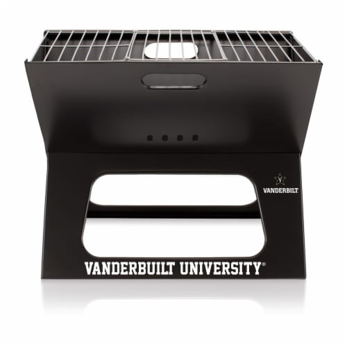 Vanderbilt Commodores - X-Grill Portable Charcoal BBQ Grill Perspective: front