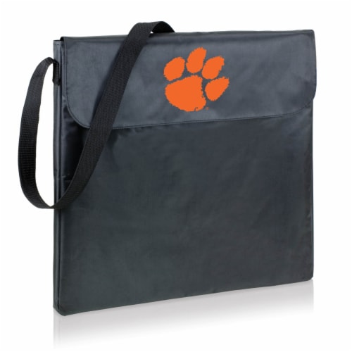 Clemson Tigers - X-Grill Portable Charcoal BBQ Grill Perspective: front