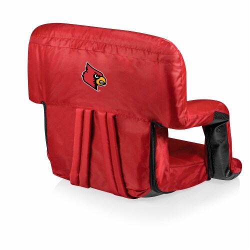 Louisville Cardinals - Ventura Portable Reclining Stadium Seat Perspective: front