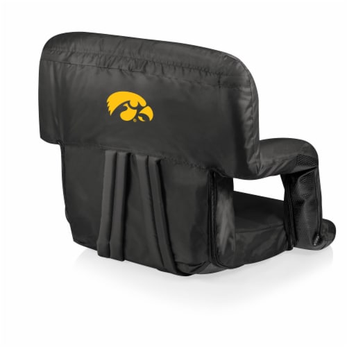 Iowa Hawkeyes - Ventura Portable Reclining Stadium Seat Perspective: front