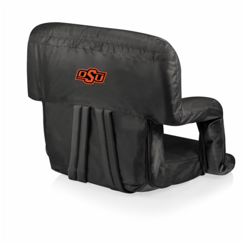 Oklahoma State Cowboys - Ventura Portable Reclining Stadium Seat Perspective: front
