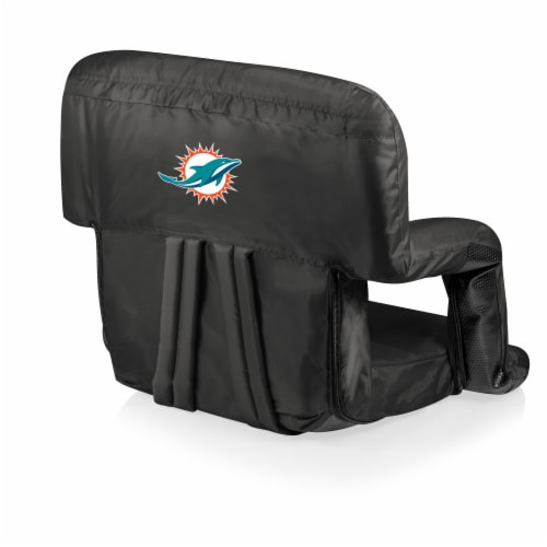 Miami Dolphins - Ventura Portable Reclining Stadium Seat Perspective: front