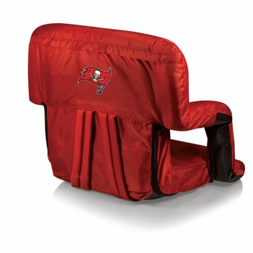 Tampa Bay Buccaneers - Ventura Portable Reclining Stadium Seat Perspective: front