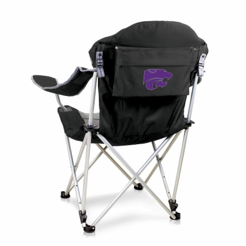 Kansas State Wildcats - Reclining Camp Chair Perspective: front