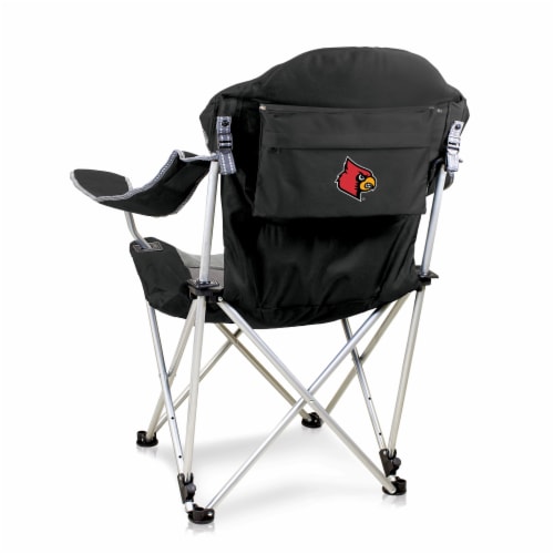Louisville Cardinals - Reclining Camp Chair Perspective: front