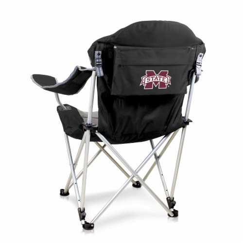 Mississippi State Bulldogs - Reclining Camp Chair Perspective: front