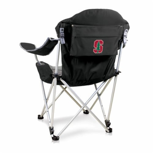 Stanford Cardinal - Reclining Camp Chair Perspective: front