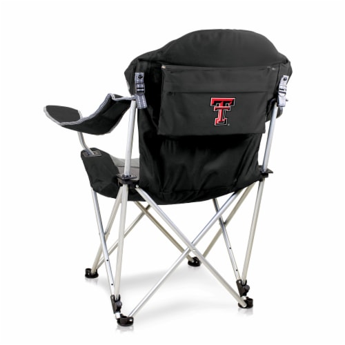 Texas Tech Red Raiders - Reclining Camp Chair Perspective: front