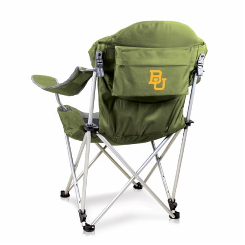 Baylor Bears - Reclining Camp Chair Perspective: front