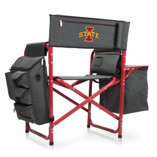 Iowa State Cyclones - Fusion Backpack Chair with Cooler Perspective: front