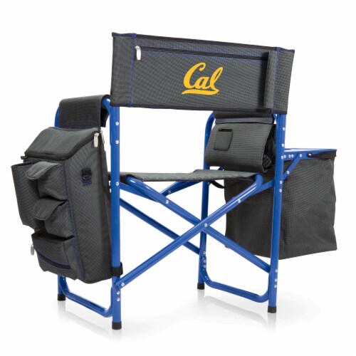 Cal Bears - Fusion Backpack Chair with Cooler Perspective: front