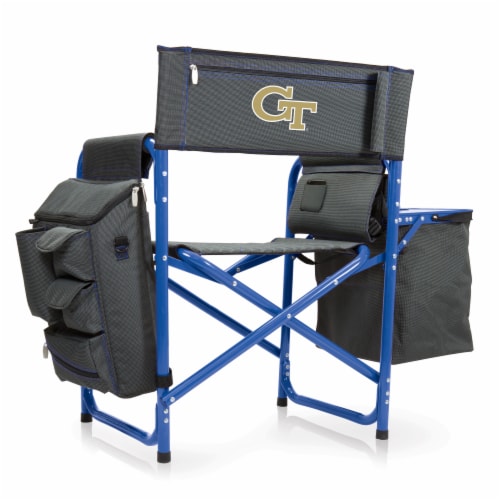 Georgia Tech Yellow Jackets - Fusion Backpack Chair with Cooler Perspective: front