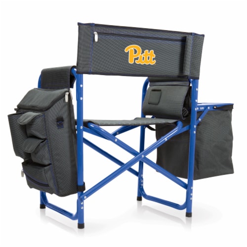 Pitt Panthers - Fusion Backpack Chair with Cooler Perspective: front