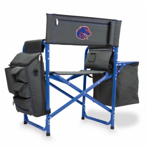 Boise State Broncos - Fusion Backpack Chair with Cooler Perspective: front