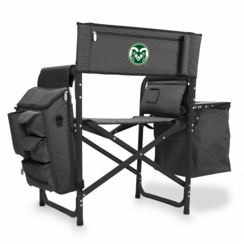 Colorado State Rams - Fusion Backpack Chair with Cooler Perspective: front