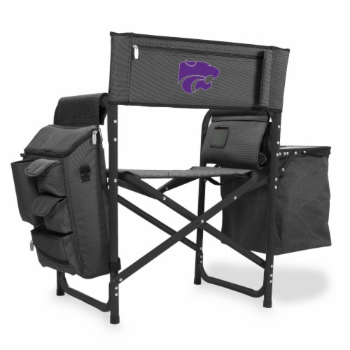 Kansas State Wildcats - Fusion Backpack Chair with Cooler Perspective: front
