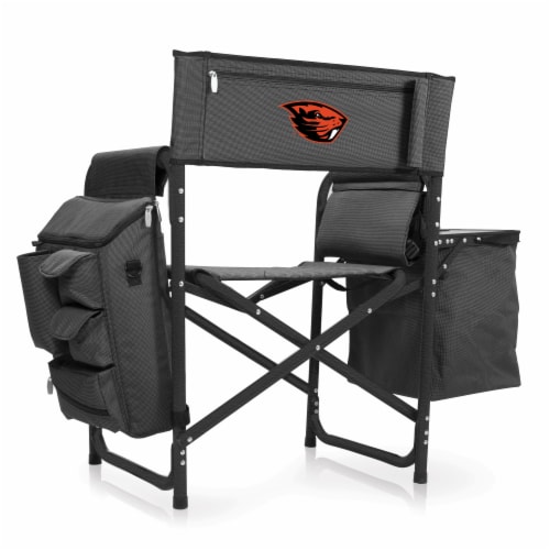 Oregon State Beavers - Fusion Backpack Chair with Cooler Perspective: front