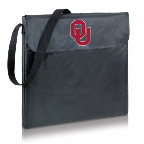 Oklahoma Sooners - X-Grill Portable Charcoal BBQ Grill Perspective: front