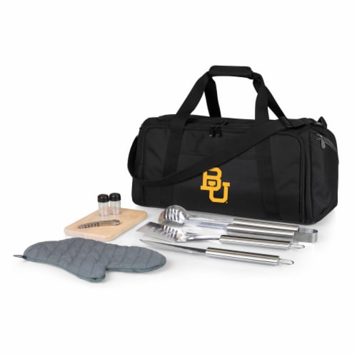 Baylor Bears - BBQ Kit Grill Set & Cooler Perspective: front