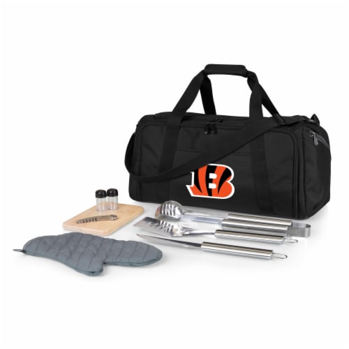 Cincinnati Bengals - BBQ Kit Grill Set & Cooler Perspective: front