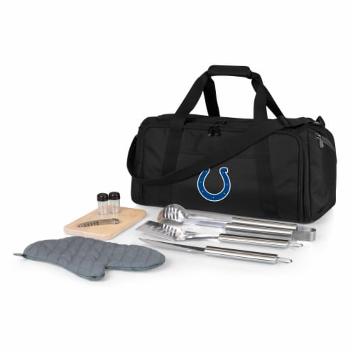 Indianapolis Colts - BBQ Kit Grill Set & Cooler Perspective: front