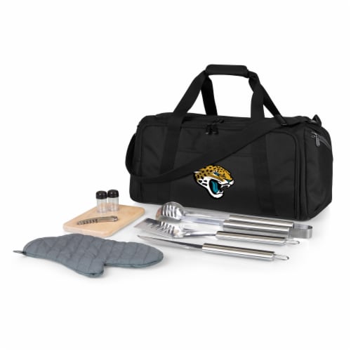 Jacksonville Jaguars - BBQ Kit Grill Set & Cooler Perspective: front