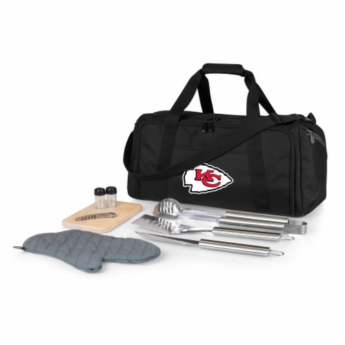 Kansas City Chiefs - BBQ Kit Grill Set & Cooler Perspective: front