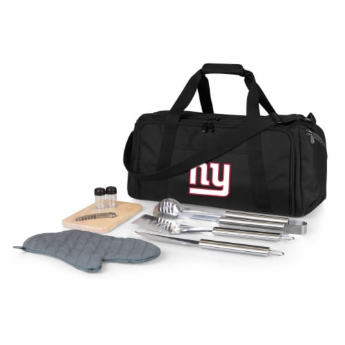 New York Giants - BBQ Kit Grill Set & Cooler Perspective: front