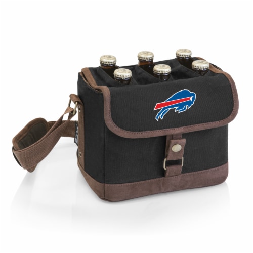 Buffalo Bills - Beer Caddy Cooler Tote with Opener Perspective: front