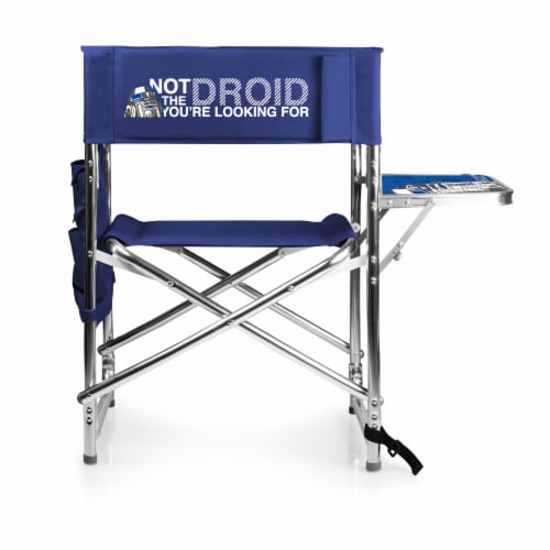 Star Wars R2-D2 - Sports Chair, Navy Blue Perspective: front