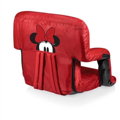Disney Minnie Mouse - Ventura Portable Reclining Stadium Seat, Red Perspective: front