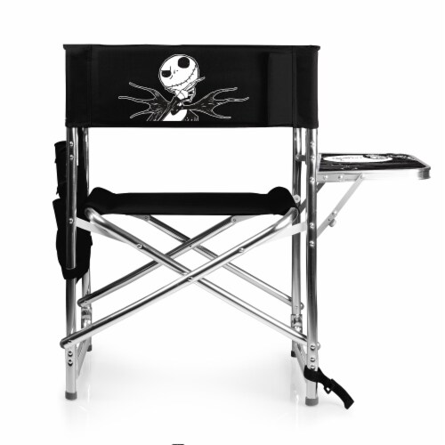 Disney Nightmare Before Christmas Jack - Sports Chair, Black Perspective: front
