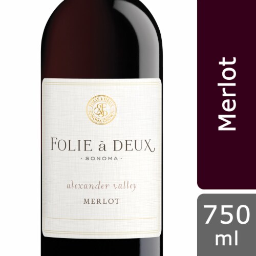 Folie a Deux Alexander Valley Merlot Red Wine