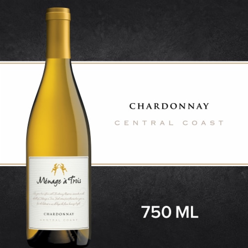 Menage a Trois Chardonnay White Wine