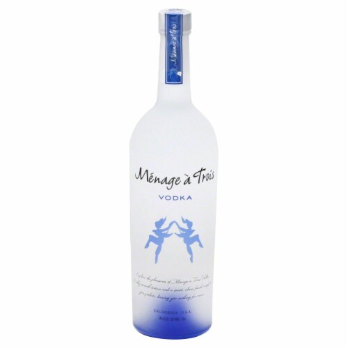 Menage a Trois Vodka Perspective: front