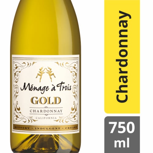 Menage a Trois Gold Chardonnay White Wine