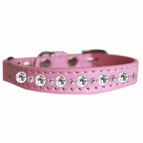 SMALL-SIZE DOG & CAT COLLAR - PINKY WHITE