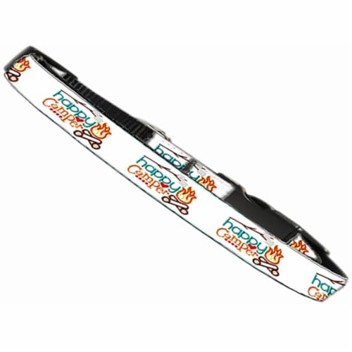 Mirage Pet 125-266 CT Happy Camper Nylon Cat Safety Collar Perspective: front