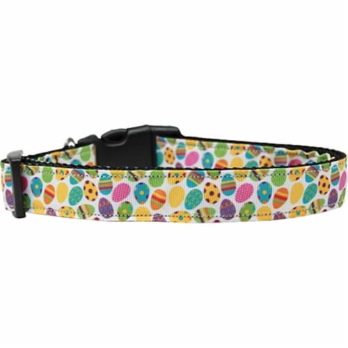 Mirage Pet 125-258 XS Confetti Eggs Nylon Dog Collar, Extra Small Perspective: front
