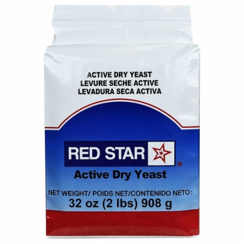 Red Star Nutritional Yeast Active Dry Yeast - 2 lb. Perspective: front