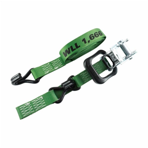 Keeper 8867475 12 ft. Combat Series Tie Down Strap - Forest Green Perspective: front
