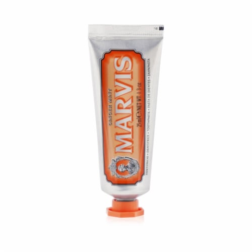 Marvis Ginger Mint Toothpaste (Travel Size) 25ml/1.29oz Perspective: front