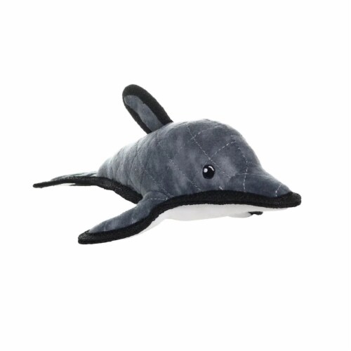 Tuffy Dolphin Dog Toy Perspective: front