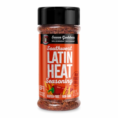 Sauce Goddess Southwest Latin Heat Seasoning Perspective: front