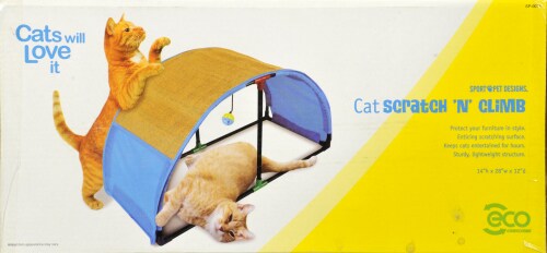 Sportpet Scratch & Climb for Cats Perspective: front