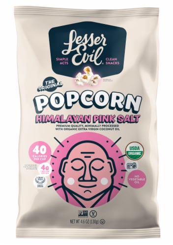 LesserEvil® Organic Himalayan Pink Popcorn